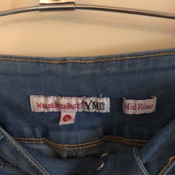 YMI WannaBettaButt Mid-Rise Jeans - Picture 2 of 2